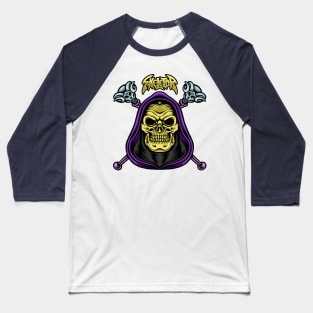 Retro Skull Baseball T-Shirt